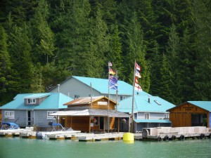 summer at Knight Inlet Lodge