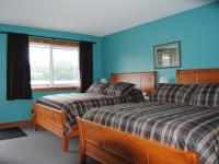 guest room at Knight Inlet Lodge