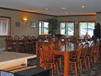 dining room at Knight Inlet Lodge