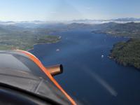 on the way to Knight Inlet Lodge