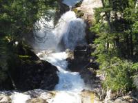 Knight Inlet waterfall